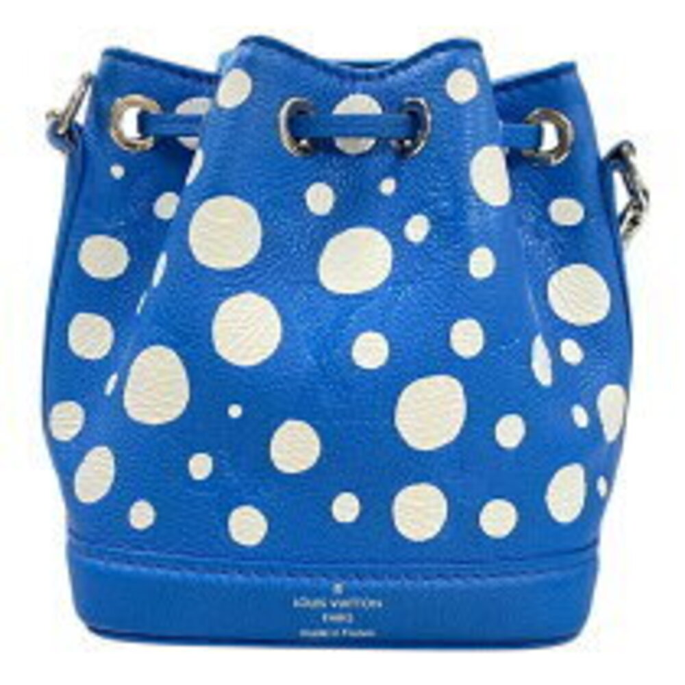 Louis Vuitton Noe collaboration Yayoi Kusama blue shoulder bag - Picture 3 of 11